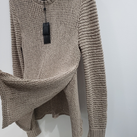 BCBGMAXAZRIA CROCHET SWEATER - Picture 7 of 7